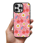 Cherry Blossom Smiles - iPhone 16 Case - MagSafe Elite