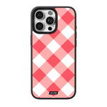 Coral Argyle iPhone Case