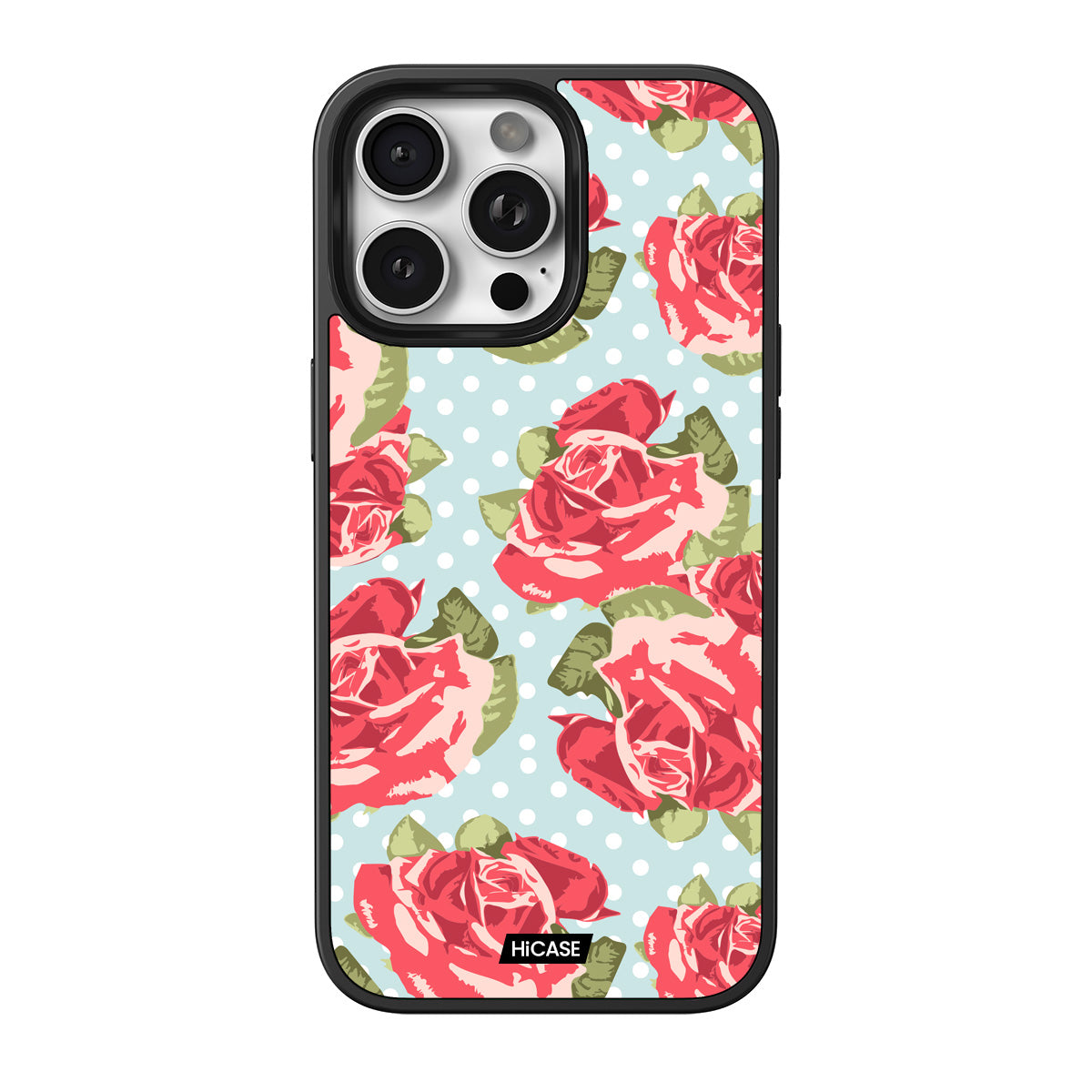 Retro Rose Garden iPhone 13 Pro Max Case