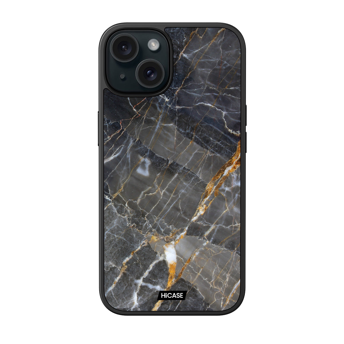 Gray Marble Pattern iPhone 14 Case