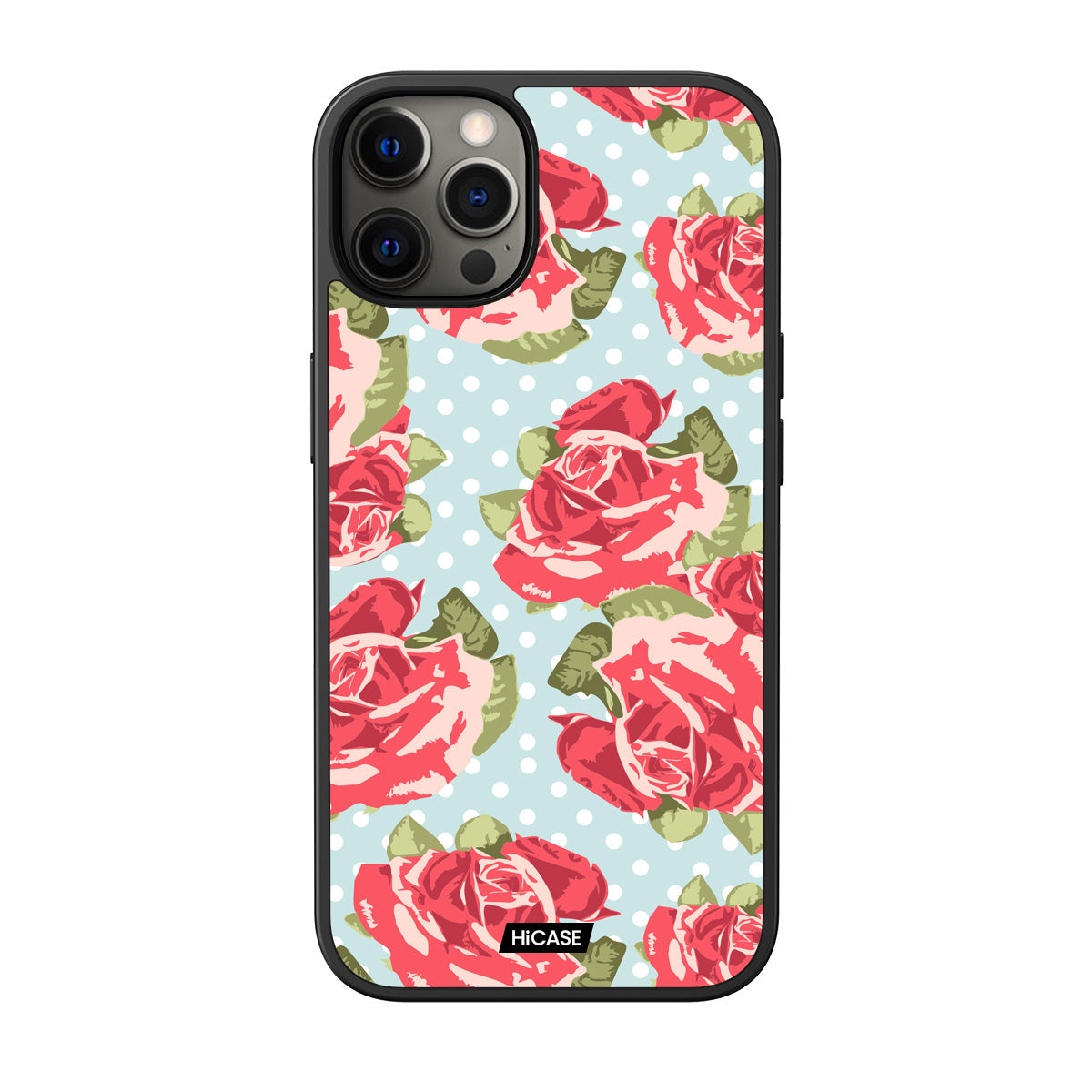 Retro Rose Garden iPhone 12 Pro Max Case