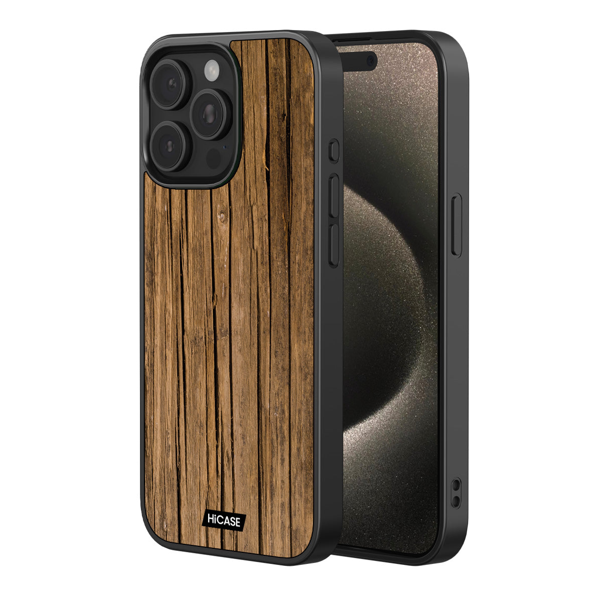 Rustic Timber Pattern Elite iPhone 15 Pro Max Case