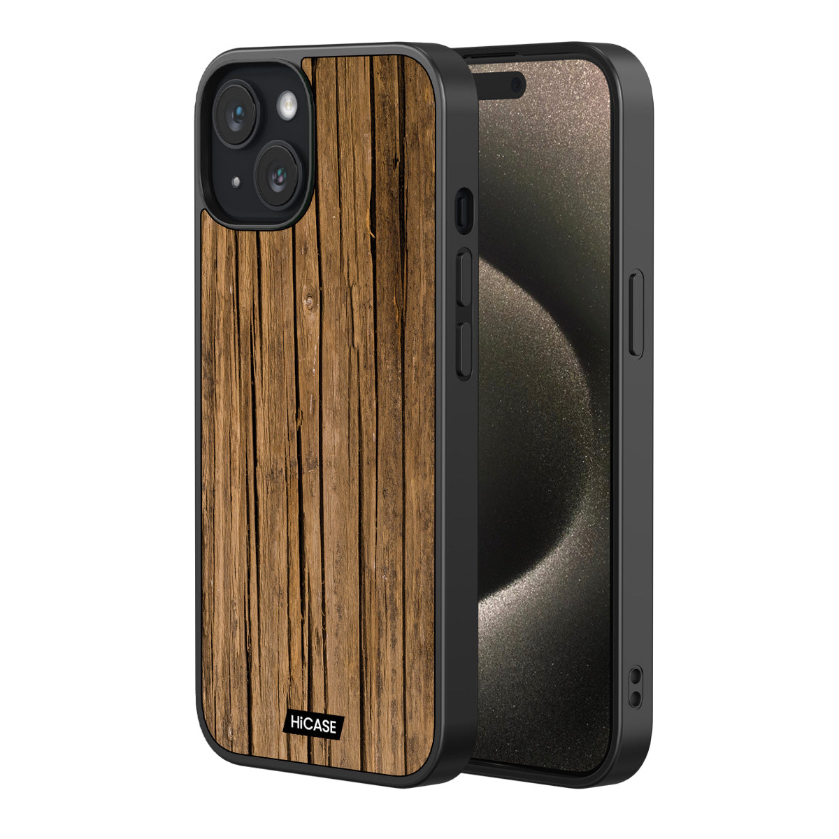 Rustic Timber Pattern Elite iPhone 14 Case